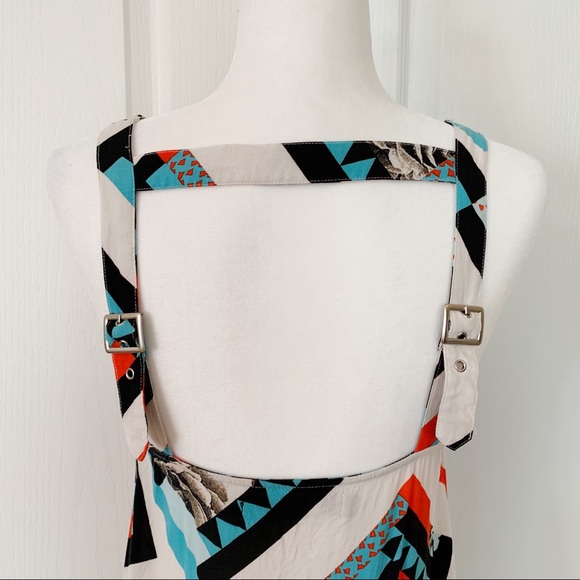 Something Else by Natalie Wood Abstract Pattern Dress Sz 4 - Picture 5 of 8